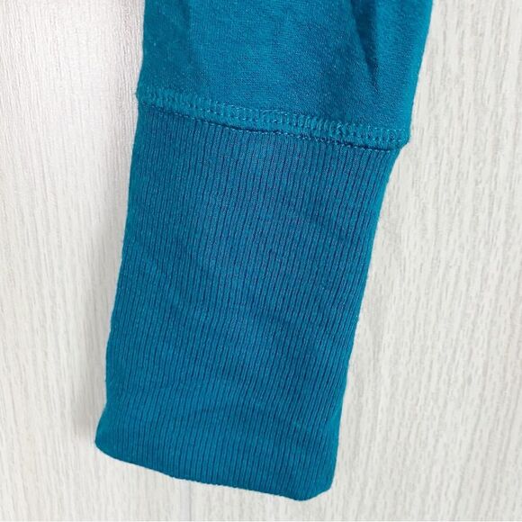 Athleta | Pranayama Wrap Cardigan In Nirvana Teal Size Small Tall - Picture 9 of 13